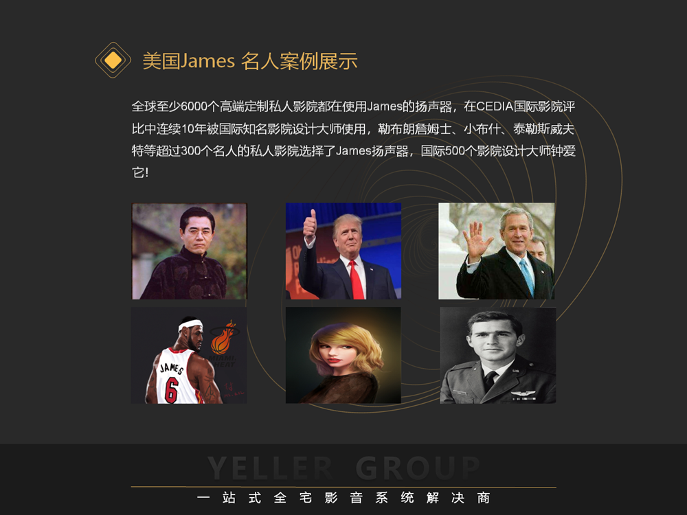 美国James名人案例